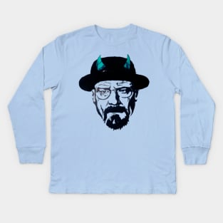 Walter White Kids Long Sleeve T-Shirt